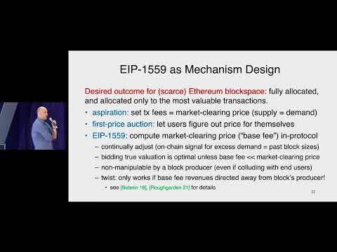 CESC 2022 - Tim Roughgarden: On Results and Challenges in Cryptoeconomics