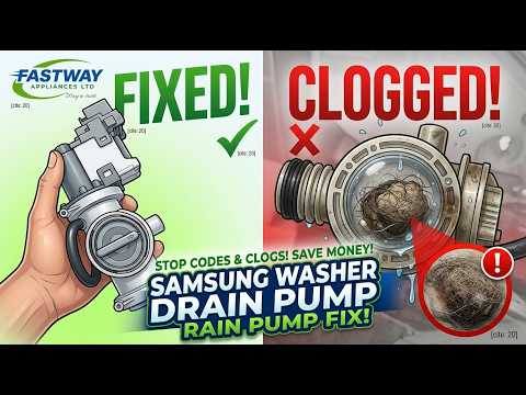 Another successful repair in the books! 🛠️🧼 - Washer Drain Pump Replacement