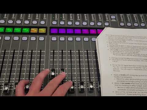 Video 4 - Midas M32 - Reverb