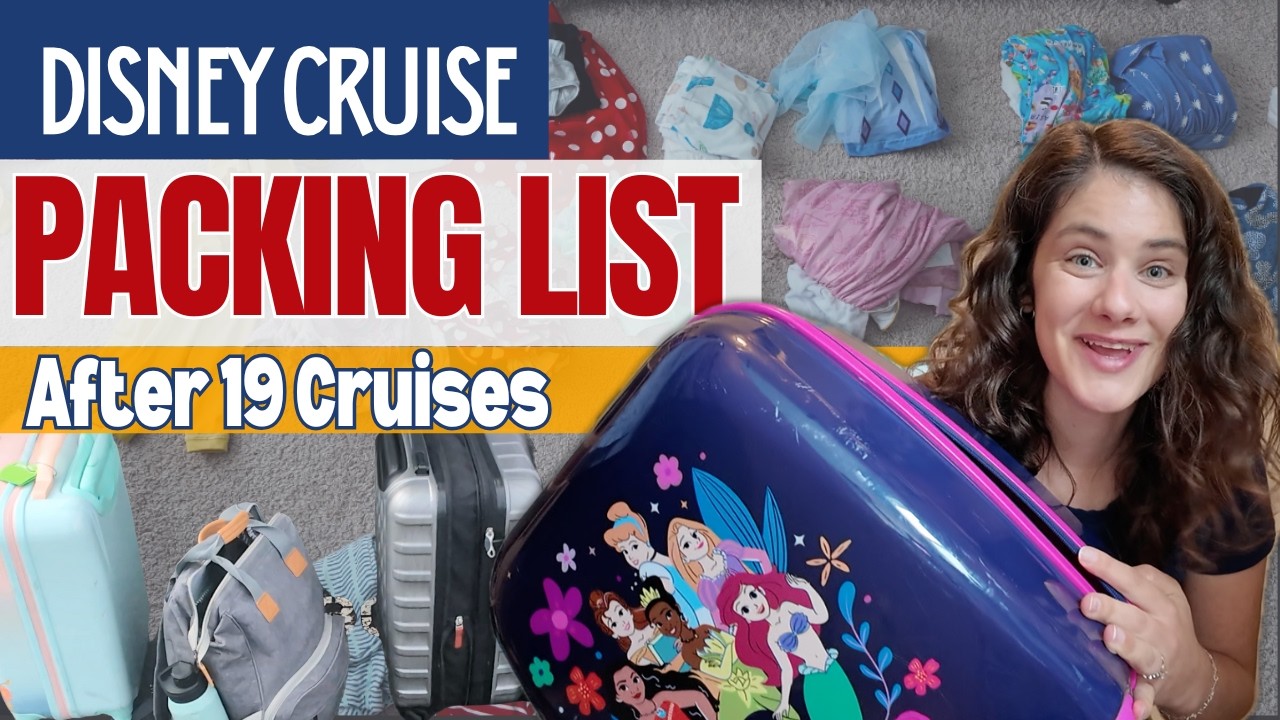 The ONLY Disney Cruise Carry On Packing List You Need