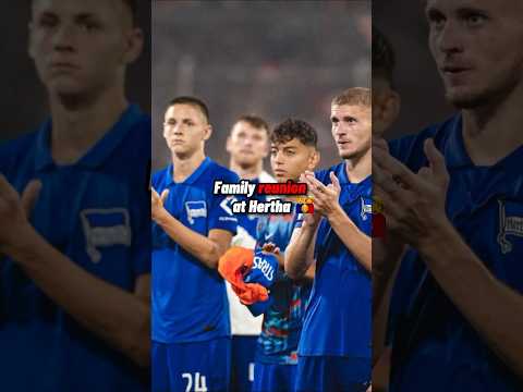 Family reunion at Hertha BSC 👨‍👩‍👦😄🇭🇺