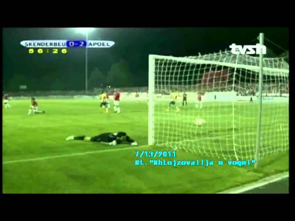 KS Skenderbeu vs F.C APOEL (0-2   13/07/2011  C.L)