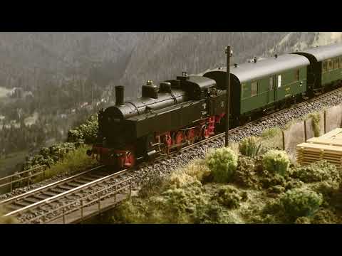 Modelleisenbahn H0: Fahrvideo Frühling 2024