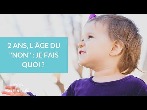 2 ans : l'âge du "non" : je fais quoi ? - La Maison des Maternelles #LMDM