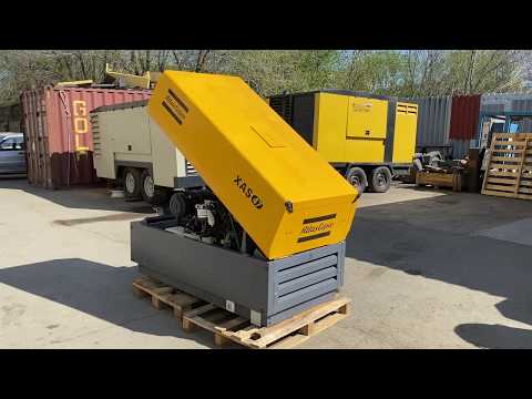 Обзор компрессора дизельного Atlas Copco XAS 47