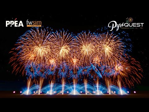 ⁴ᴷ Philippines: PyroQuest Pyromusical Design Competition 2025 - "Radical Optimism" | FWSim