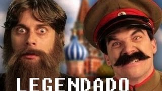 Rasputin vs Stalin - LEGENDADO - Epic Rap Battles of History Season 2 finale (FINAL DA TEMPORADA)