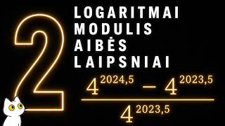Laipsniai, šaknys, logaritmai, modulis, aibės, lygtys ir nelygybės – YouTube įrašas
