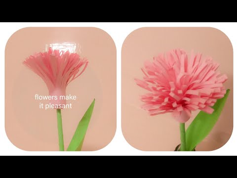 How to make Fowler/how to make paper flowers/origami flower /diy flower
