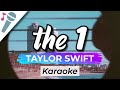 Taylor Swift – the 1 - Karaoke Instrumental (Acoustic)