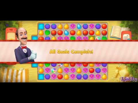 GARDENSCAPES LEVEL 9046 ROUND 46 - 60 ❤️ Gameplay Well