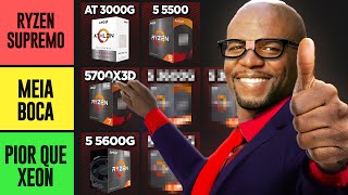 Rankeando: Melhores e Piores RYZEN