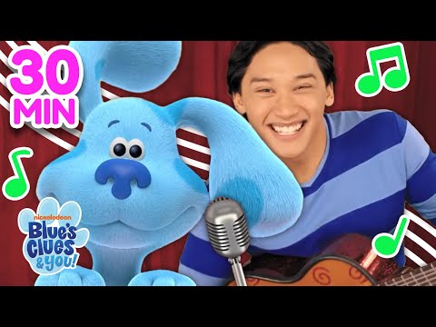 Josh & Blue 30 Minute Sing Along Marathon! 🎵 | Blue's Clues & You!