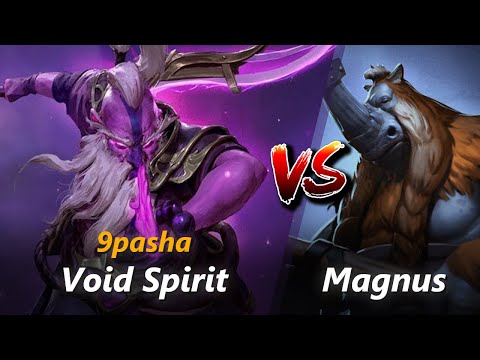 How to Void Spirit mid vs Magnus (feat. 9pasha) | First 10 minutes
