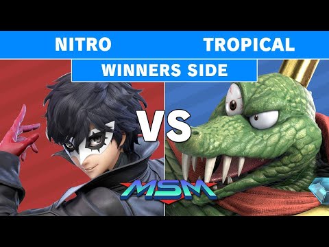 MSM 225 - Nitro (Joker) Vs Tropical (King K Rool) Winners Top 64 - Smash Ultimate