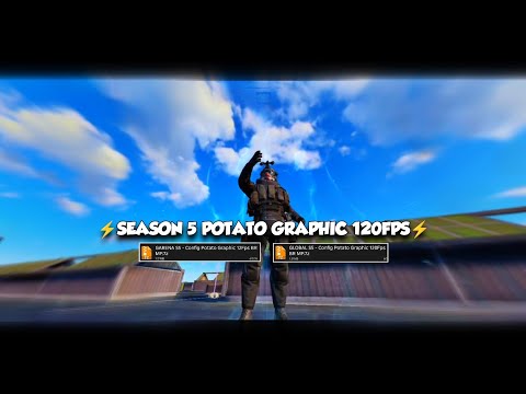 ⚡ NEW Potato Graphic 120FPS in COD Mobile Season 5! (Config CODM Update)