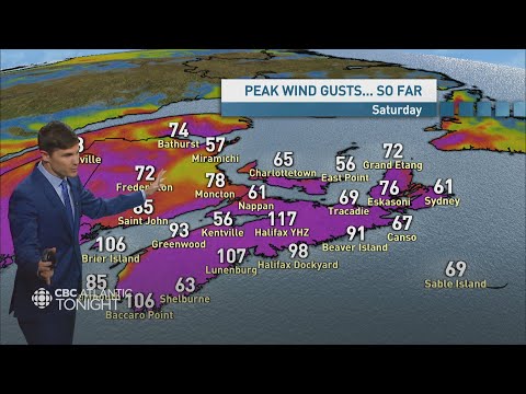 Lee makes landfall in the Maritimes as a post-tropical cyclone