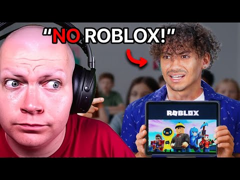 Steak Reacts to Teacher Banning Roblox ft. Foltyn
