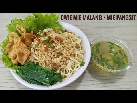 CWIE MIE MALANG RECIPE / WONTON NOODLE RECIPE