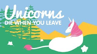 Unicorns Die When You Leave - Kishi Bashi | Lyric Video