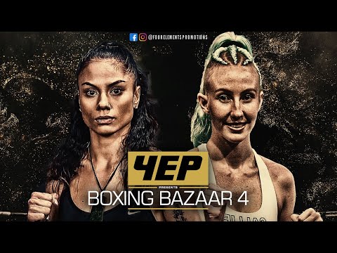 4EP Boxing Bazaar 4 - Mariah Turner Vs Callie Ryan