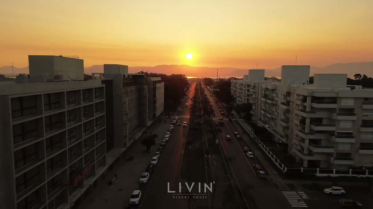 Por do Sol no Livin' Street Mal