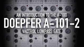 Video thumbnail for Doepfer A-101-2 LPG Vactrol Lowpas Gate by Detroit-Berlin