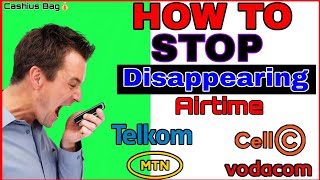 How to unsubscribe | Stop disappearing airtime #vodcom #mtn #telkom #cellc #stop