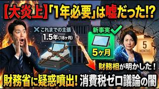 大炎上】財務省の嘘がバレた！？「レジ改修1年半」は国民を騙す時間稼ぎだった！片山大臣が暴いた衝撃の“5ヶ月”と減税封殺の闇【高市総理の奇襲】