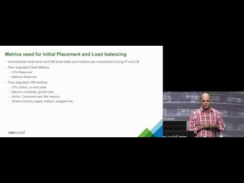 VMworld 2015 Europe: INF5306 - DRS Advancements in vSphere 6, Advanced Concepts, & Future Directions