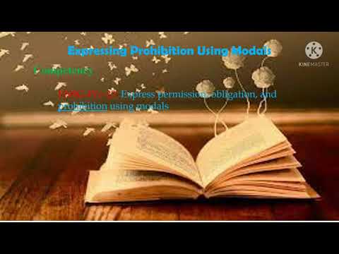 Express Prohibition Using Modals