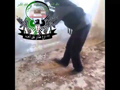 جولة على احدى نقاط الرباط لعناصر لواء درع عشائر جبل العرب على جبهة خربة صنين في ريف درعا
