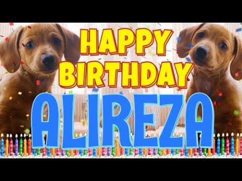 Happy Birthday Alireza! ( Funny Talking Dogs ) What Is Free On My Birthday