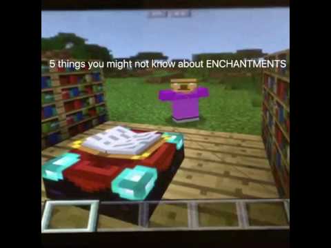The village channel // Dr. Husk - 5 things you might not know about enchantments / Minecraft