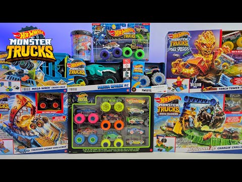 Hot Wheels Monster Truck Toys: Unboxing & Review!