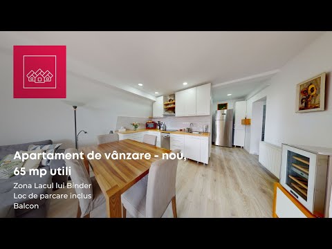 EXCLUSIVITATE - Apartament de Vanzare in Sibiu - 65 mp utili - Mobilat si Utilat