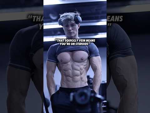 “Your weird veins prove you take steroids”