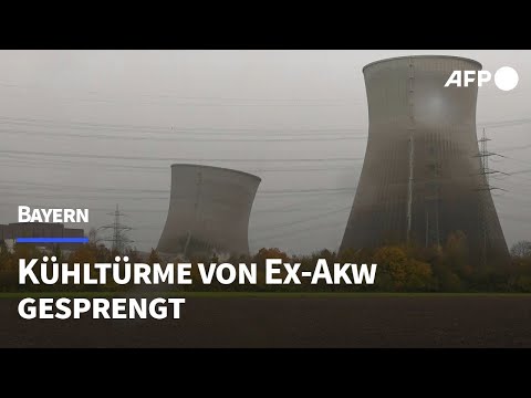 Bayern: Sprengung der Kühltürme von Ex-Akw zieht Schaulustige an | AFP
