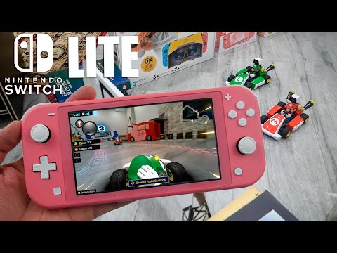 Mario Kart Live: Home Circuit Gameplay on Nintendo Switch LITE