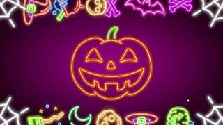 Halloween Screensaver - Let it Glow - Halloween Wallpaper - HD - 1HR