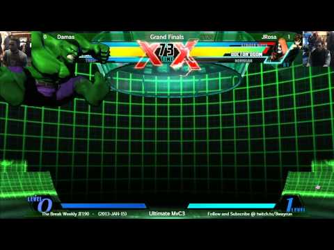 The Break #190   UMvC3 GF   Damas VS JRosa