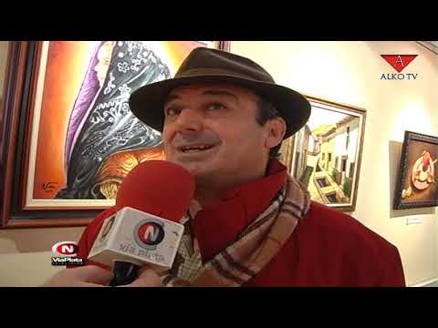 2010 Exposición de Jesus Valle en el salón hebraico - Vía Plata