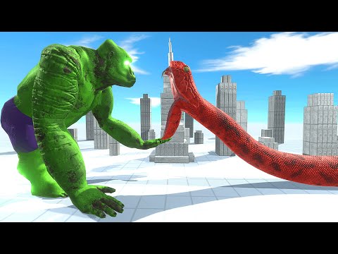 NEW UPDATE HULK GORO vs EVERY UNIT - Animal Revolt Battle Simulator #103