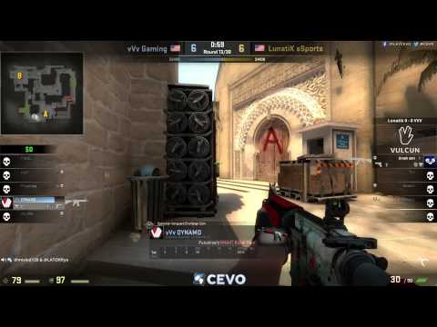 vVv Gaming vs Lunatik Game 1 (CEVO-P CS:GO Season 7) - Misled & LATORR