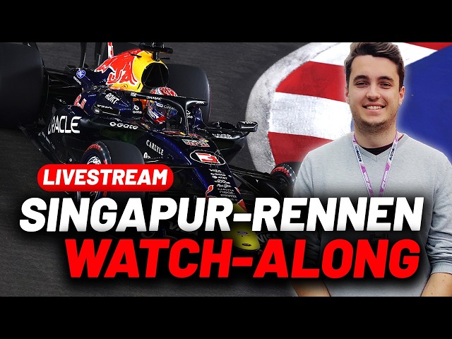 LIVE Formel 1 Singapur-Rennen | Singapur GP | Watch-Along mit Alex