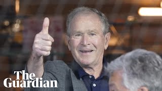 George W Bush says Iraq invasion unjustified in speech gaffe: &#39;I mean Ukraine&#39;