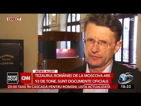 România are de recuperat de la Rusia un tezaur de peste 90 de tone de aur