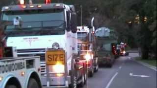 preview picture of video 'Rex J Andrews heavy haulage climbing Toowoomba Range at 450T gross'