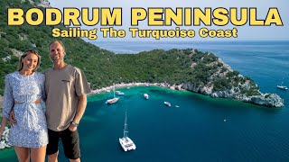 Travel vlog - BODRUM - Exploring its surrounding coastal towns & coves | TURKISH RIVIERA Sail Travel Guide