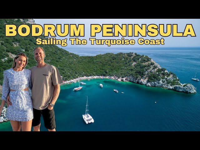 Travel vlog - BODRUM - Exploring its surrounding coastal towns & coves | TURKISH RIVIERA Sail Travel Guide